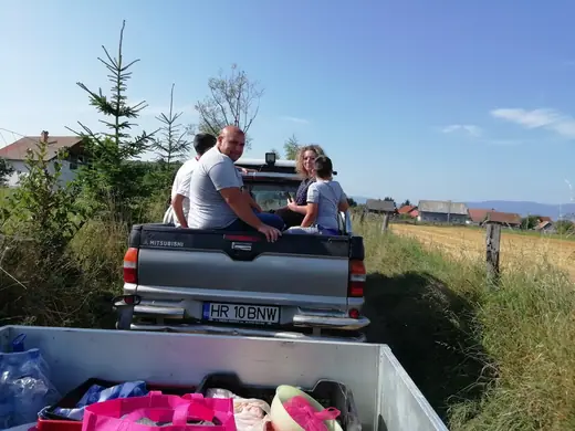 Első látogatásunk Csíkajnádon, 14. kép