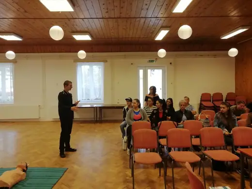 „Mi is legyünk védőszentek!”: ingyenes elsősegély-oktatás, 5. kép