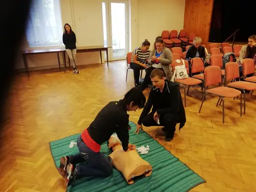 „Mi is legyünk védőszentek!”: ingyenes elsősegély-oktatás, 10. kép