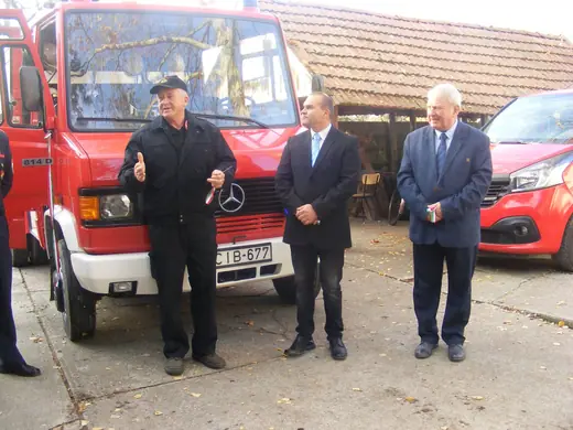 Szolgálatba állt az egyesület első gépjárműfecskendője, 45. kép