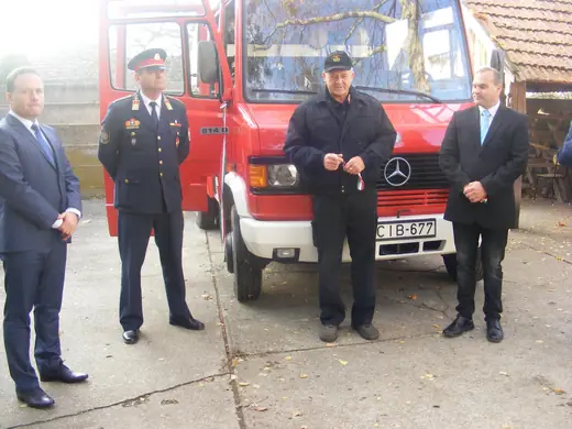 Szolgálatba állt az egyesület első gépjárműfecskendője, 46. kép