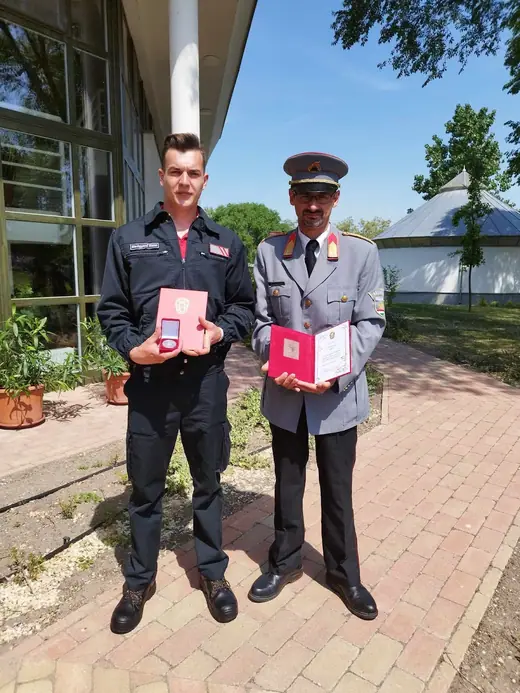 Gróf Széchenyi Ödön Emlékplakett elnökünknek, 7. kép