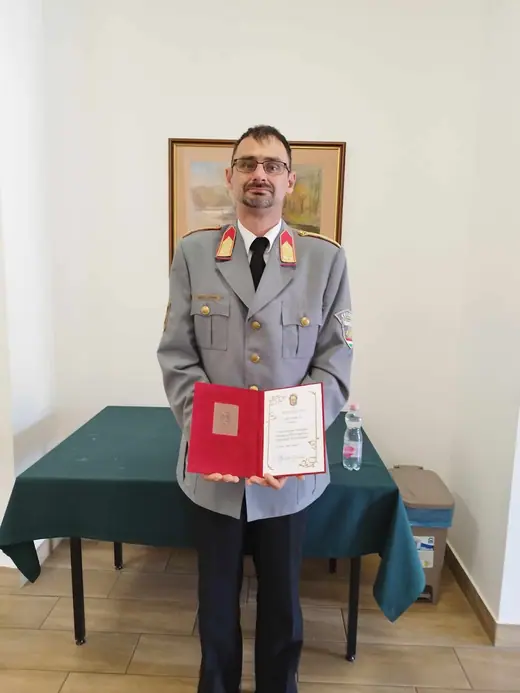 Gróf Széchenyi Ödön Emlékplakett elnökünknek, 10. kép