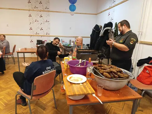 Első hely a kolbásztöltő versenyen, 5. kép