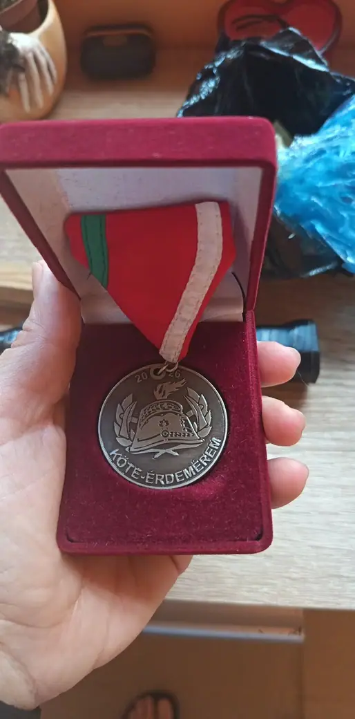 KÖTE-Érdemérem Csiki Kristófnak, 2. kép