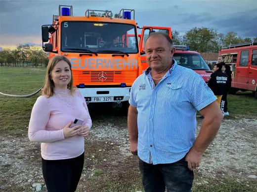 Megérkezett új tűzoltóautónk Bad Vilbelből, 10. kép