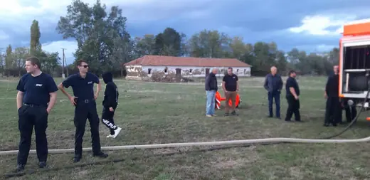 Megérkezett új tűzoltóautónk Bad Vilbelből, 15. kép