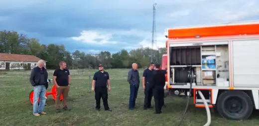 Megérkezett új tűzoltóautónk Bad Vilbelből, 16. kép