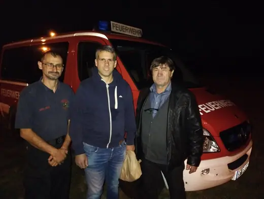 Megérkezett új tűzoltóautónk Bad Vilbelből, 28. kép