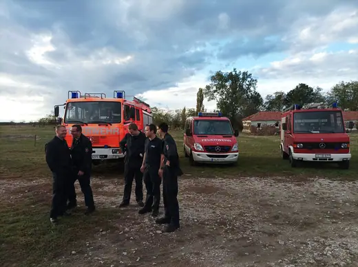 Megérkezett új tűzoltóautónk Bad Vilbelből, 38. kép