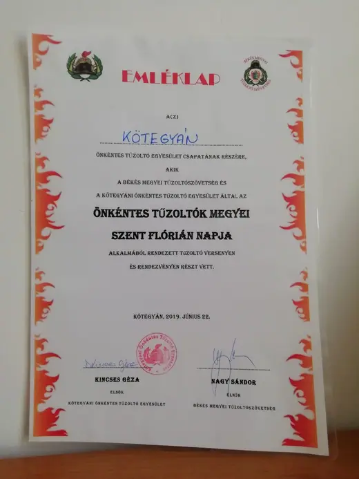 II. Kötegyáni Megyei Szent Flórián Nap, 7. kép