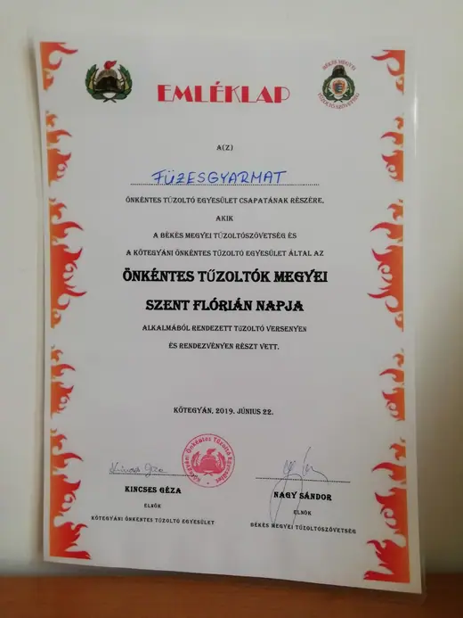 II. Kötegyáni Megyei Szent Flórián Nap, 8. kép