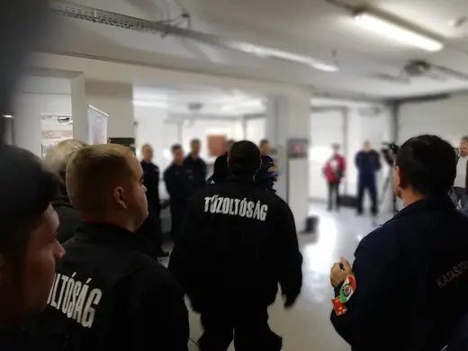 Kisgépes képzés a mentőcsoportnak, 1. kép