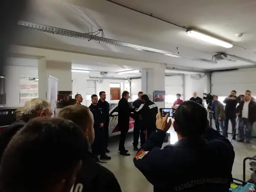 Kisgépes képzés a mentőcsoportnak, 3. kép