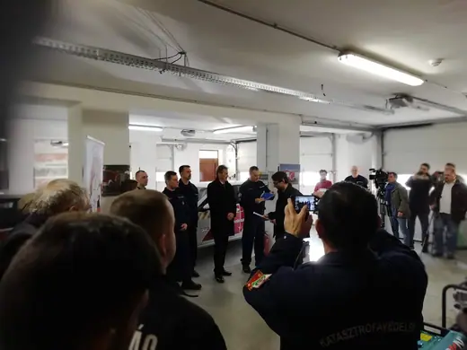 Kisgépes képzés a mentőcsoportnak, 5. kép