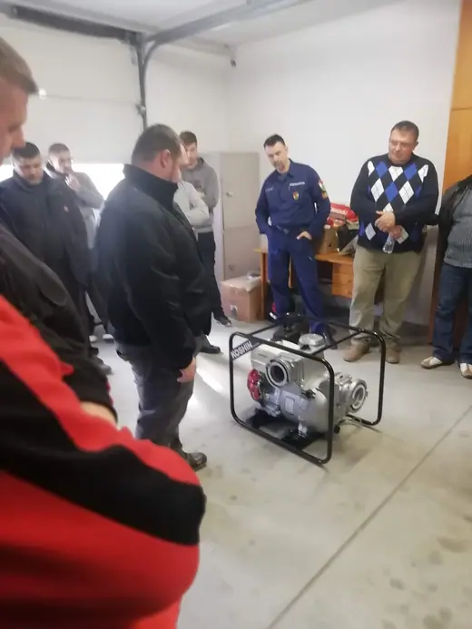 Kisgépes képzés a mentőcsoportnak, 8. kép