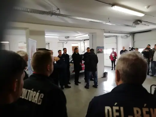 Kisgépes képzés a mentőcsoportnak, 9. kép