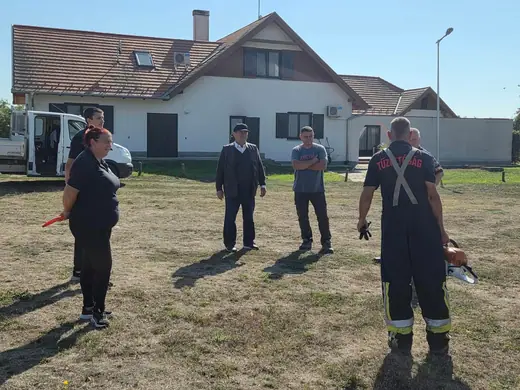 A mentőcsoport minősítő gyakorlata, 7. kép