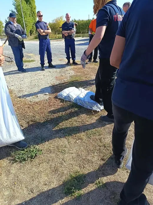 A mentőcsoport minősítő gyakorlata, 11. kép