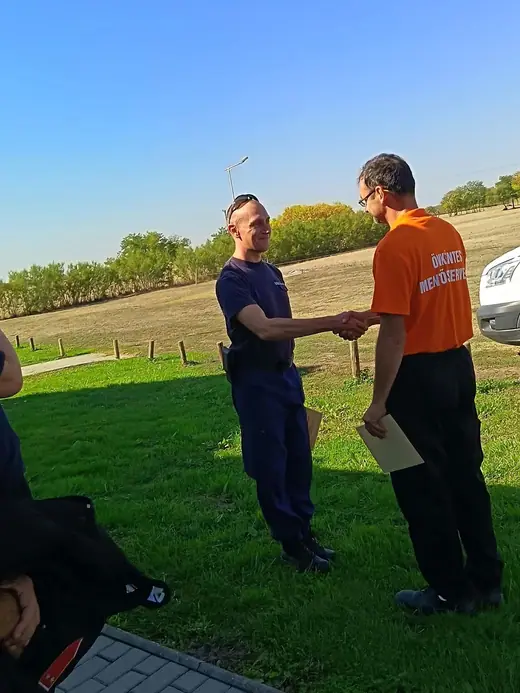 A mentőcsoport minősítő gyakorlata, 16. kép