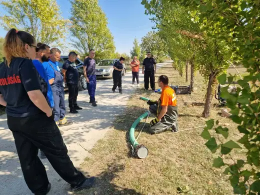 A mentőcsoport minősítő gyakorlata, 19. kép