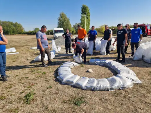 A mentőcsoport minősítő gyakorlata, 34. kép