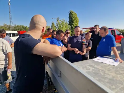A mentőcsoport minősítő gyakorlata, 39. kép