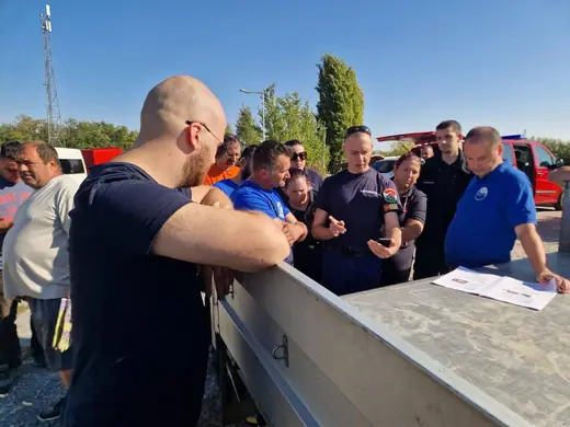 A mentőcsoport minősítő gyakorlata, 40. kép