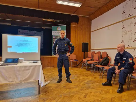 A mentőcsoport minősítő gyakorlata, 43. kép